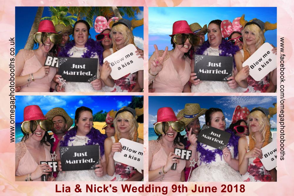 Lia & Nick's Wedding | View more photos from the event at gallery.omegaphotobooths.co.uk/u/Omega-Photobooths/Lia-Nicks-Wedding
